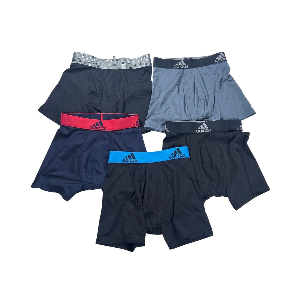 Adidas & TEK Gear‎ Boys AEROREADY Boxer Briefs 5 Pack Size Small (6-8)